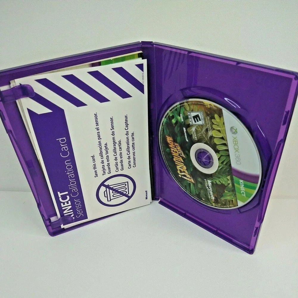 Kinect Adventures XBOX 360 Connect Sensor Video Game Fun